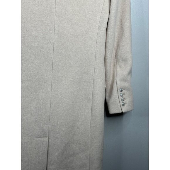 Generation Love Andie Wool Coat in Biscuit Lined Size XS NEW Button Detail $695 - Picture 6 of 6